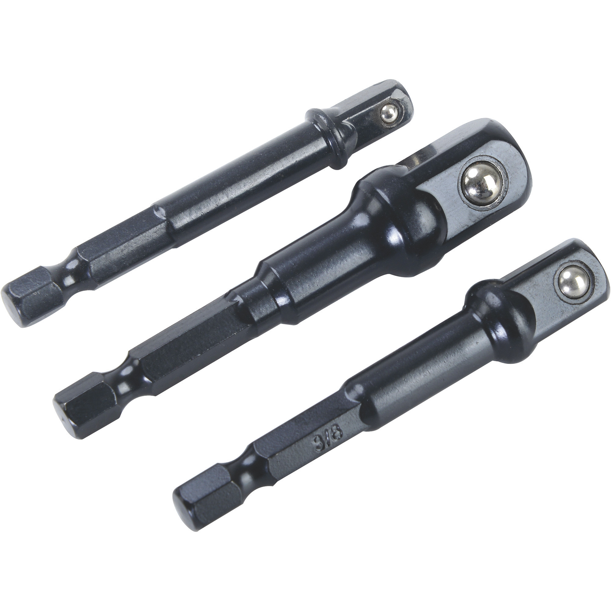 Klutch Impact Grade Socket Adapter Set, 3Pc. Northern Tool